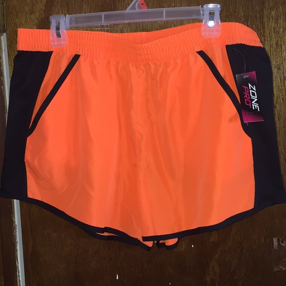 Zone Pro Pants - NWT  zone pro workout shorts orange and black 🍊B2